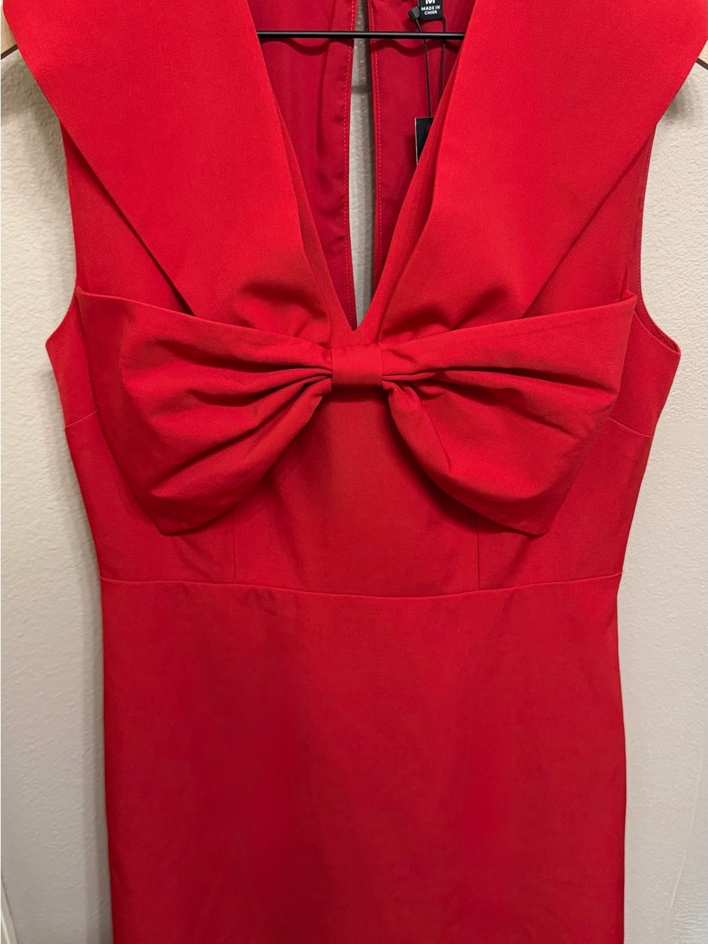 Steve Madden Red Bow-Front Dress ā¤ļø NWT!